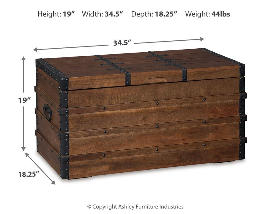 Ashley Express - Kettleby Storage Trunk - DecorGalore4U