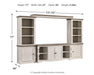 Ashley Express - Havalance 4-Piece Entertainment Center - DecorGalore4U