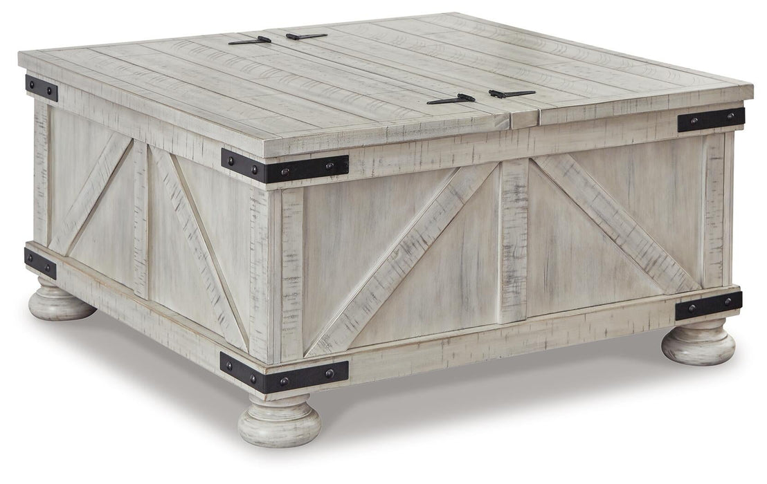 Ashley Express - Carynhurst Cocktail Table with Storage - DecorGalore4U