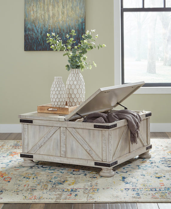 Ashley Express - Carynhurst Cocktail Table with Storage - DecorGalore4U