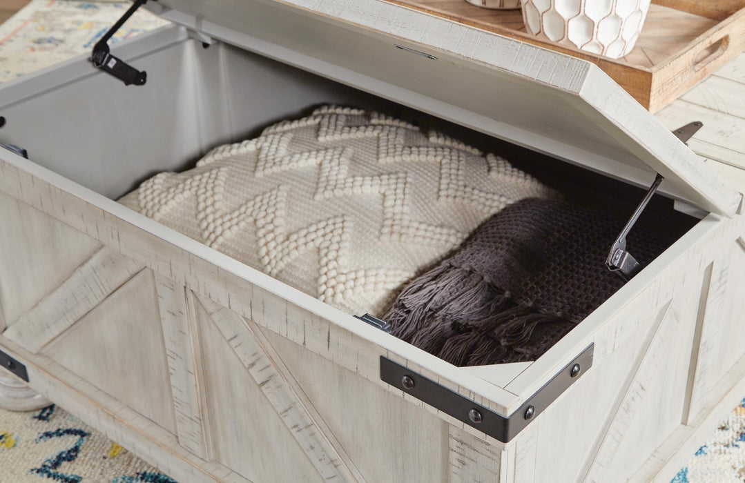 Ashley Express - Carynhurst Cocktail Table with Storage - DecorGalore4U