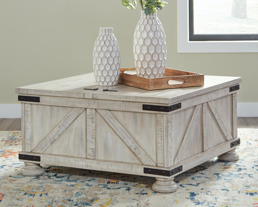 Ashley Express - Carynhurst Cocktail Table with Storage - DecorGalore4U