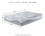 Ashley Express - 12 Inch Memory Foam  Mattress - DecorGalore4U