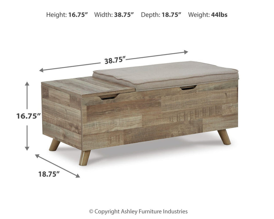 Ashley Express - Gerdanet Storage Bench - DecorGalore4U