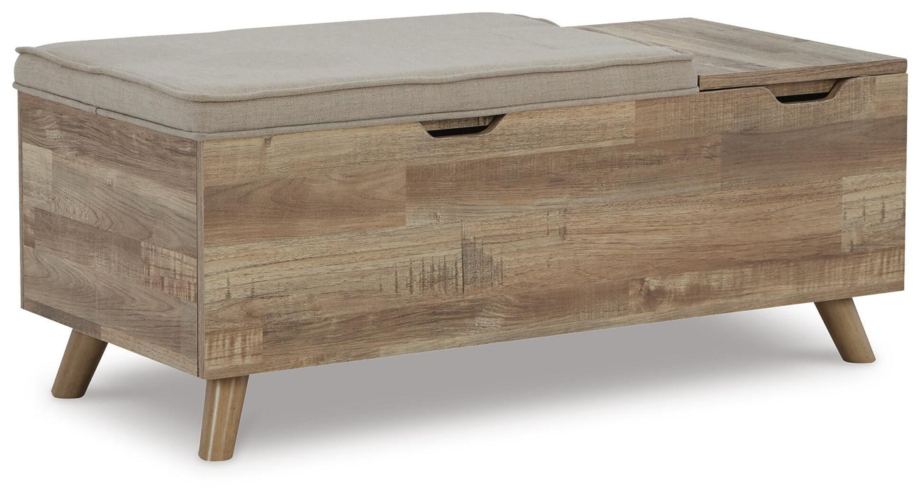 Ashley Express - Gerdanet Storage Bench - DecorGalore4U