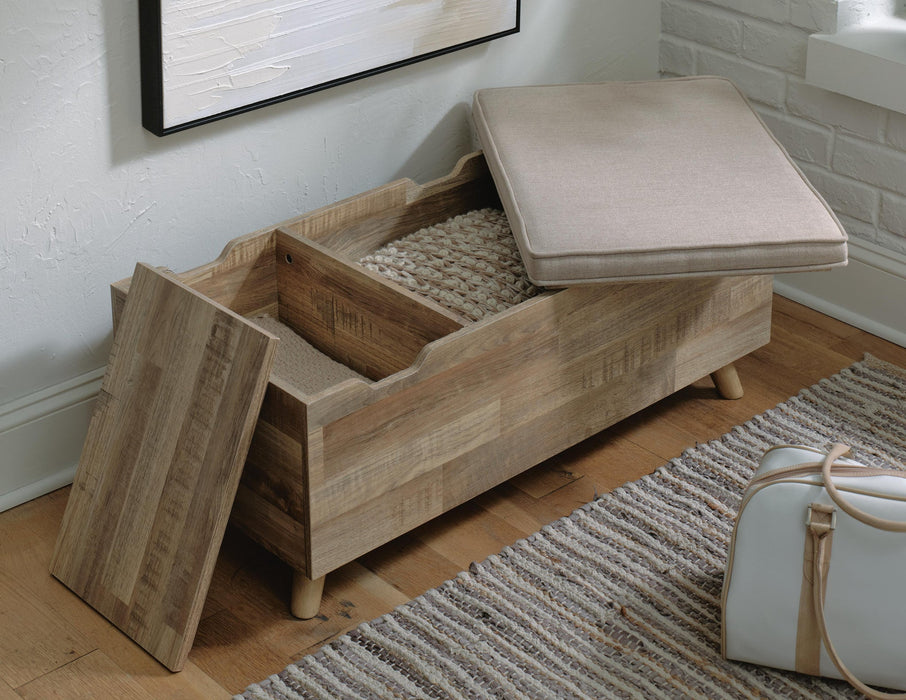 Ashley Express - Gerdanet Storage Bench - DecorGalore4U