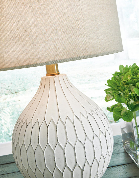 Ashley Express - Wardmont Ceramic Table Lamp (1/CN) - DecorGalore4U