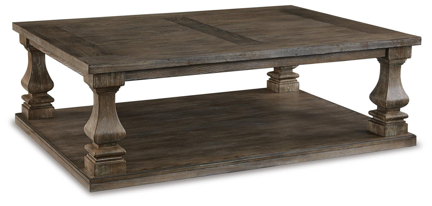 Ashley Express - Johnelle Rectangular Cocktail Table - DecorGalore4U