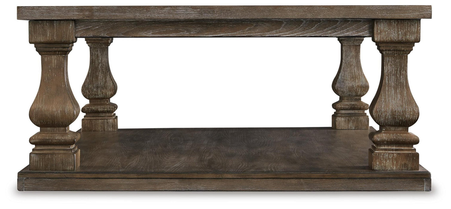 Ashley Express - Johnelle Rectangular Cocktail Table - DecorGalore4U