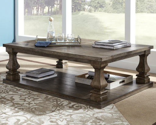 Ashley Express - Johnelle Rectangular Cocktail Table - DecorGalore4U