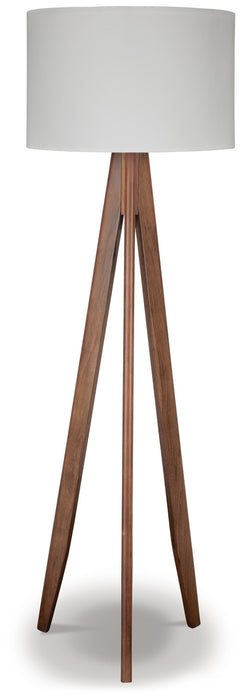 Ashley Express - Dallson Wood Floor Lamp (1/CN) - DecorGalore4U