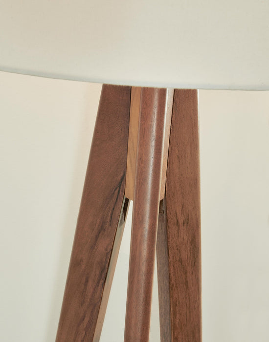 Ashley Express - Dallson Wood Floor Lamp (1/CN) - DecorGalore4U