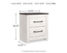 Ashley Express - Gerridan Two Drawer Night Stand - DecorGalore4U