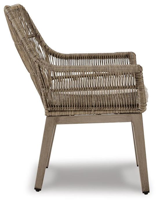 Ashley Express - Beach Front Arm Chair With Cushion (2/CN) - DecorGalore4U