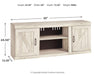 Ashley Express - Bellaby LG TV Stand w/Fireplace Option - DecorGalore4U