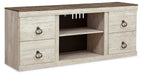 Ashley Express - Willowton LG TV Stand w/Fireplace Option - DecorGalore4U