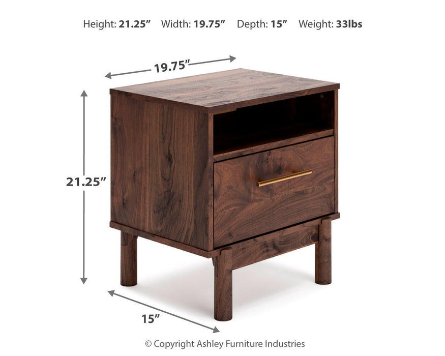 Ashley Express - Calverson One Drawer Night Stand - DecorGalore4U