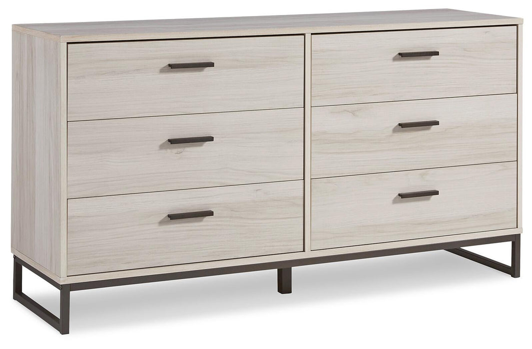 Ashley Express - Socalle Six Drawer Dresser - DecorGalore4U