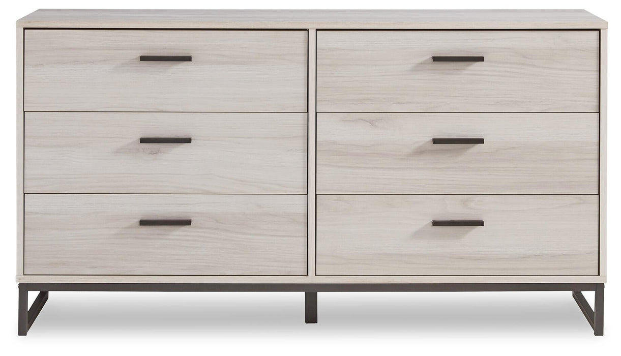 Ashley Express - Socalle Six Drawer Dresser - DecorGalore4U
