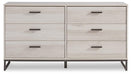 Ashley Express - Socalle Six Drawer Dresser - DecorGalore4U
