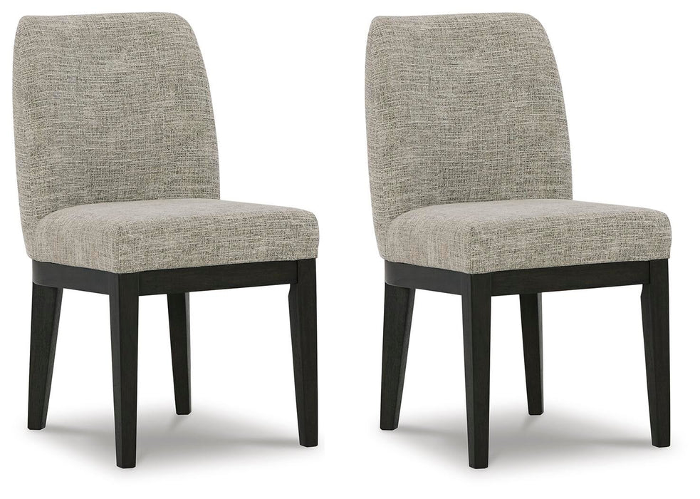 Ashley Express - Burkhaus Dining UPH Side Chair (2/CN) - DecorGalore4U