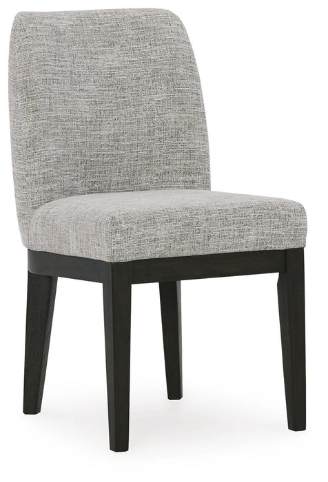 Ashley Express - Burkhaus Dining UPH Side Chair (2/CN) - DecorGalore4U