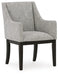 Ashley Express - Burkhaus Dining UPH Arm Chair (2/CN) - DecorGalore4U