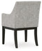 Ashley Express - Burkhaus Dining UPH Arm Chair (2/CN) - DecorGalore4U