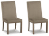 Ashley Express - Chrestner Dining UPH Side Chair (2/CN) - DecorGalore4U