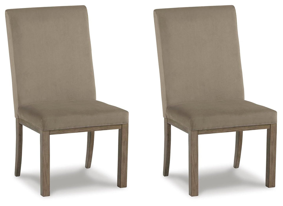 Ashley Express - Chrestner Dining UPH Side Chair (2/CN) - DecorGalore4U