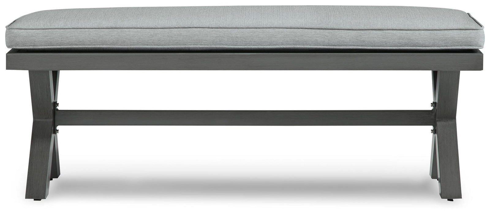 Ashley Express - Elite Park Bench with Cushion - DecorGalore4U