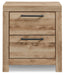 Ashley Express - Hyanna Two Drawer Night Stand - DecorGalore4U