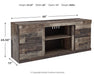 Ashley Express - Derekson LG TV Stand w/Fireplace Option - DecorGalore4U