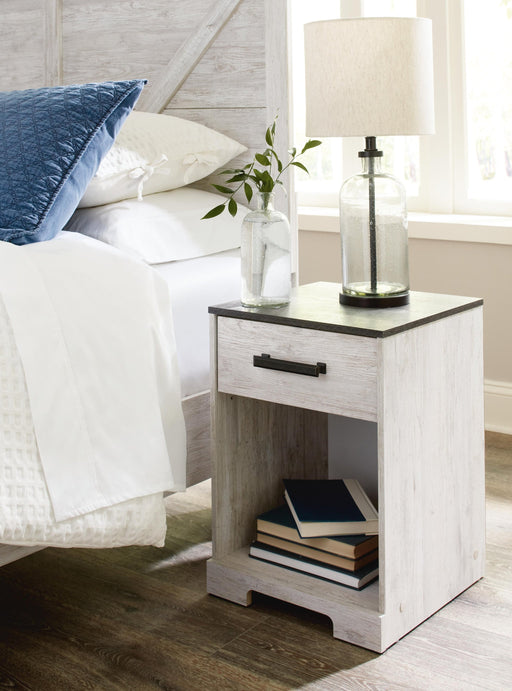 Ashley Express - Shawburn One Drawer Night Stand - DecorGalore4U