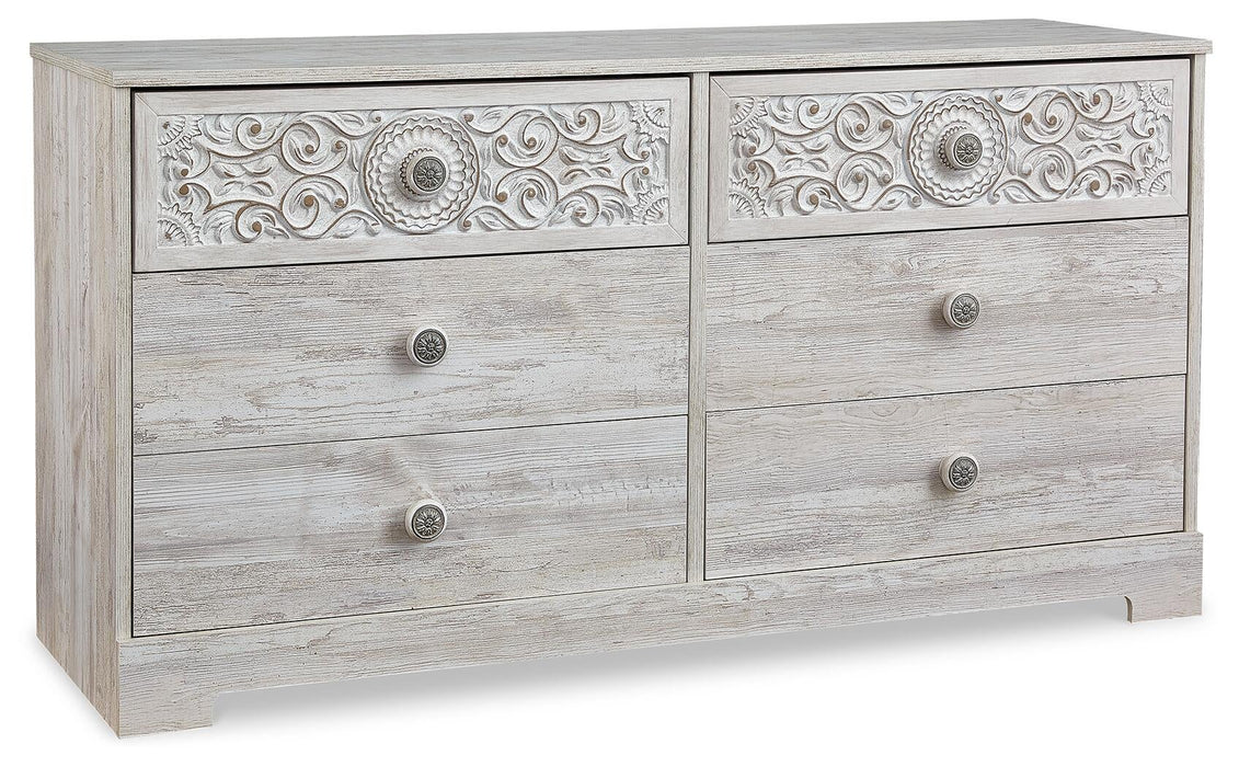 Ashley Express - Paxberry Six Drawer Dresser - DecorGalore4U