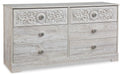 Ashley Express - Paxberry Six Drawer Dresser - DecorGalore4U