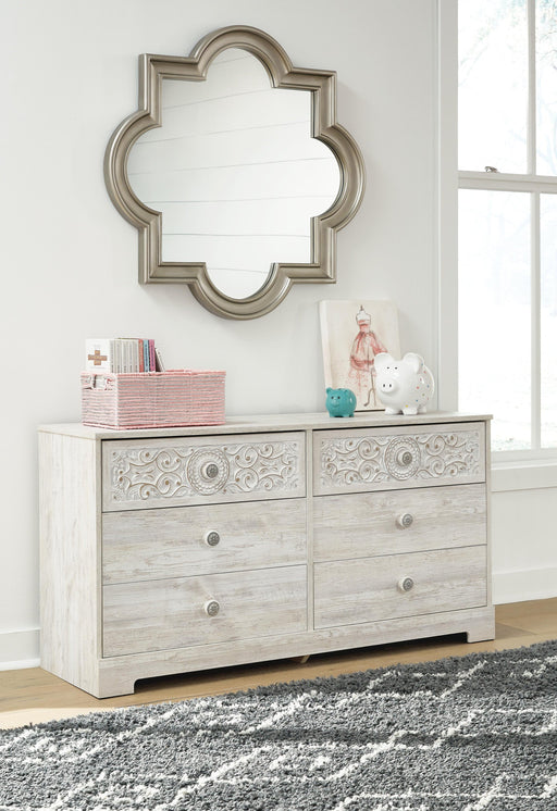 Ashley Express - Paxberry Six Drawer Dresser - DecorGalore4U
