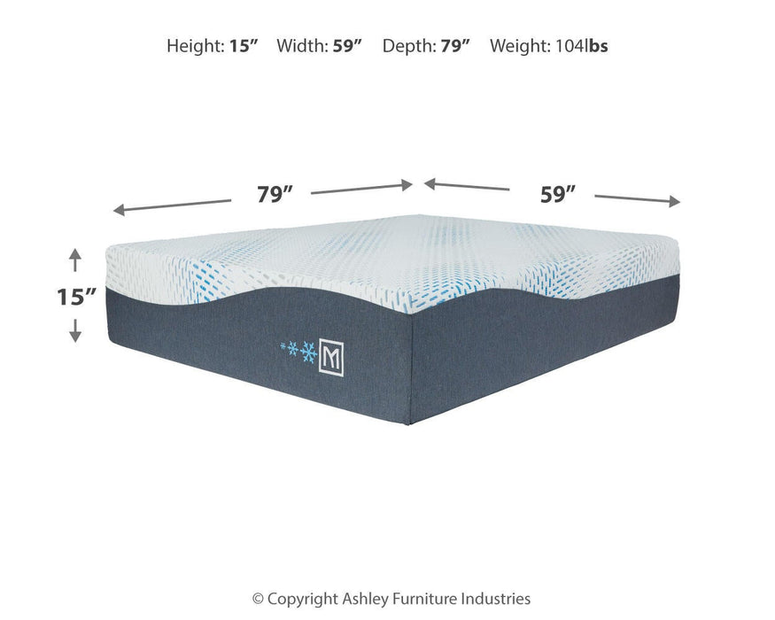 Ashley Express - Millennium Luxury Plush Gel Latex Hybrid  Mattress - DecorGalore4U