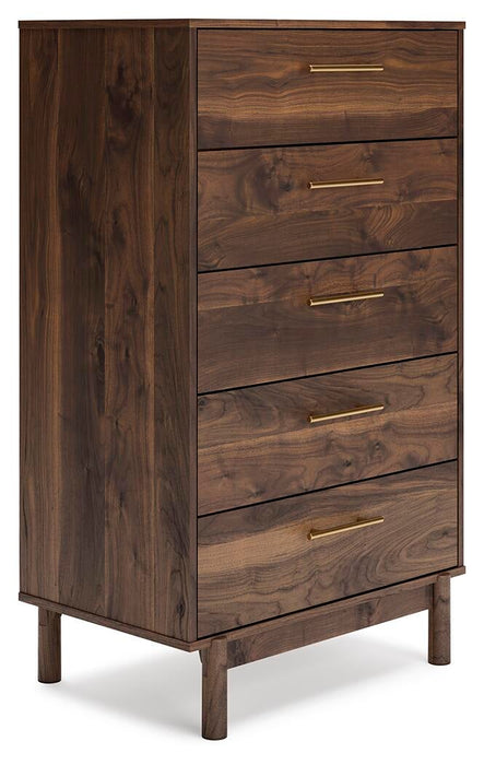 Ashley Express - Calverson Five Drawer Chest - DecorGalore4U