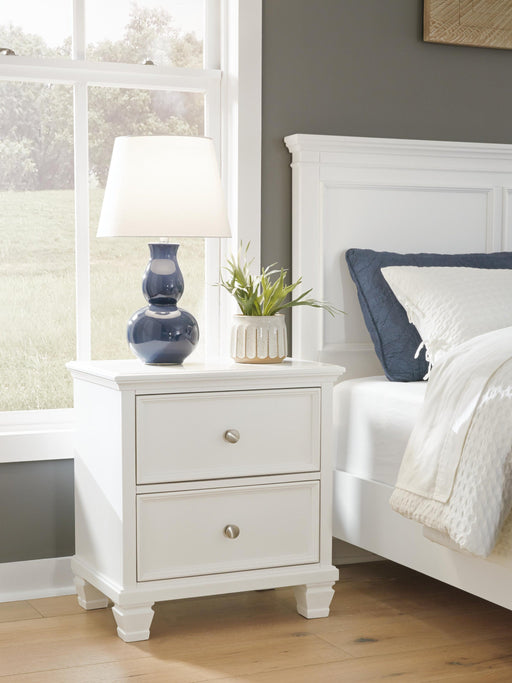 Ashley Express - Fortman Two Drawer Night Stand - DecorGalore4U