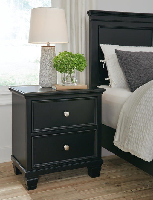 Ashley Express - Lanolee Two Drawer Night Stand - DecorGalore4U