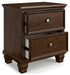 Ashley Express - Danabrin Two Drawer Night Stand - DecorGalore4U