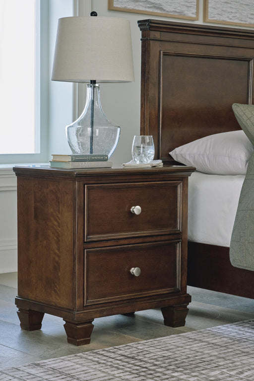 Ashley Express - Danabrin Two Drawer Night Stand - DecorGalore4U