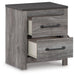 Ashley Express - Bronyan Two Drawer Night Stand - DecorGalore4U