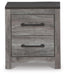 Ashley Express - Bronyan Two Drawer Night Stand - DecorGalore4U