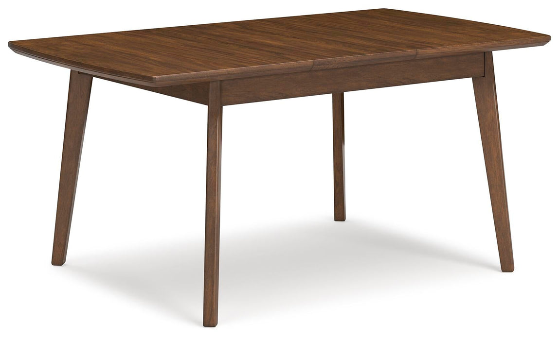 Ashley Express - Lyncott RECT DRM Butterfly EXT Table - DecorGalore4U