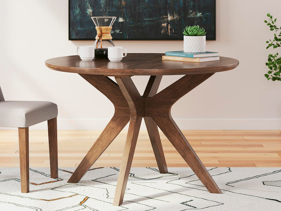 Ashley Express - Lyncott Round Dining Room Table - DecorGalore4U