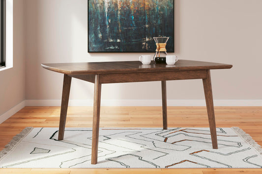 Ashley Express - Lyncott RECT DRM Butterfly EXT Table - DecorGalore4U