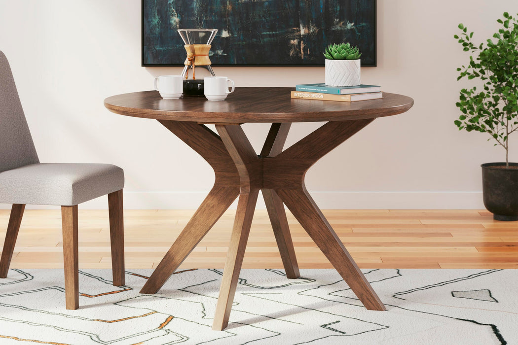 Ashley Express - Lyncott Round Dining Room Table - DecorGalore4U