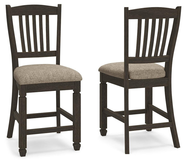 Ashley Express - Tyler Creek Upholstered Barstool (2/CN) - DecorGalore4U